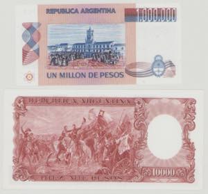 Argentina, 10 000 Pesos, ND, ... 
