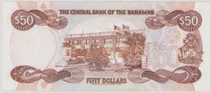 Bahamas, 50 Dollars, ND, A 878202, ... 