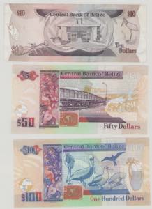 Belize, 10 Dollars, 1.1.1987, P/5 ... 
