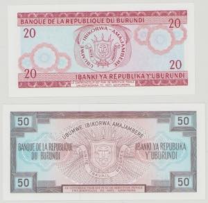 Burundi, 20 Francs, 1.12.1983, BA ... 