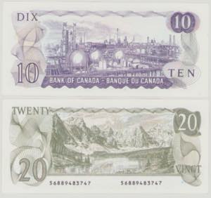 Canada, 10 $, 1971, ... 