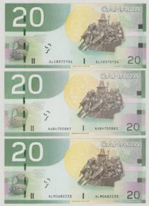 Canada, 20 $, 2004/2005, 2006, ... 
