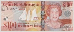 Cayman Islands, 100 $, 2010, D/1 ... 