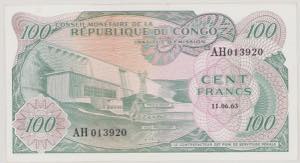 Congo Democratic Republic, 100 Francs, ... 