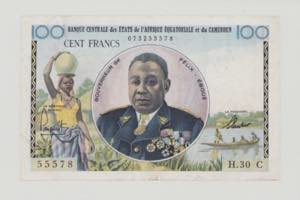 Equatorial African States, Congo, 100 ... 