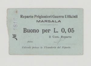 Italy, POW, WWI., Marsala, 5 ... 