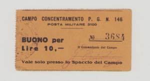 Italy, POW, WWII., Campo Concentramento ... 