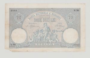 Romania, 20 Lei, 7.6.1907, R.785 0088, P16,  ... 
