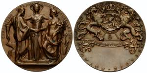 Brüssel Bronzemedaille / Bronze medal 1897 ... 