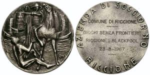 Rimini Riccione Silbermedaille / Silver ... 