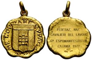Sizilien / Sicily Catania Goldmedaille / ... 
