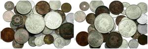 Lot Diverse Münzen Lot aus 34 Stücke mit ... 