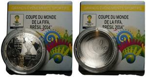10 Euro 2014 37.0 mm. Silber / Silver. Coupe ... 
