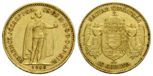 Franz Joseph I. 1848-1916 10 Kronen 1906 ... 