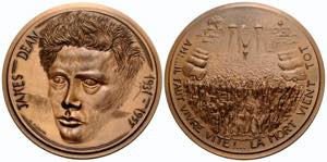 Los Angeles Kupfermedaille / Copper medal ... 