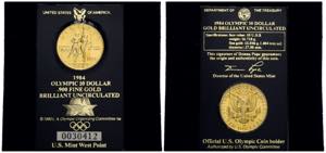 Los Angeles 10 Dollars 1984 27.0 mm Gold ... 