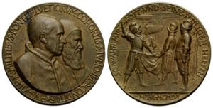 Messingmedaille / Brass medal 1956 36.0 mm. ... 