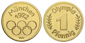 München Goldmedaille / Gold medal 1972 16.0 ... 