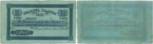 Jersey 1 Pound 18__ (um/around 1870) Channel ... 