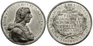 Basel / Basle Medaille  Zinnmedaille / Tin ... 