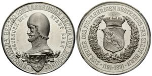 Bern / Berne Medaillen / Medal  Zinnmedaille ... 