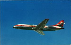 Postkarten Schweiz  1963. Bild Swissair. Rs. ... 
