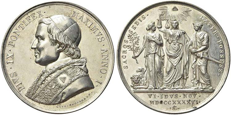 ROMA.  Pio IX (Giovanni Maria ... 