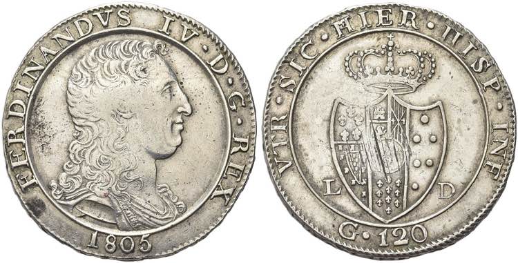 NAPOLI - Ferdinando IV (I) di ... 
