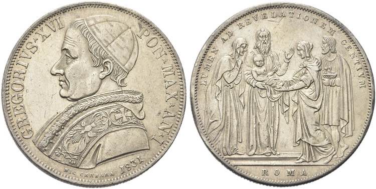 ROMA - Gregorio XVI (Bartolomeo ... 