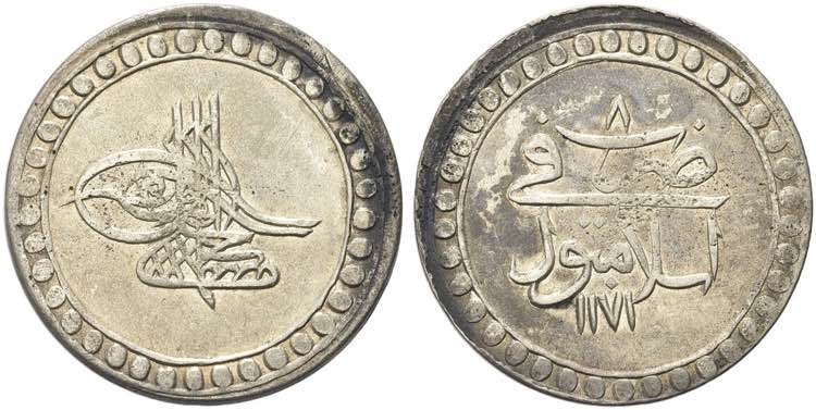 TURCHIA - Mustafa III, 1757-1774. ... 