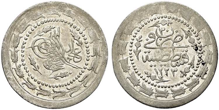 TURCHIA - Mahmud II, 1808-1839. 3 ... 