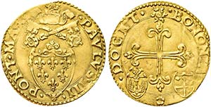 BOLOGNA.  Paolo III (Alessandro Farnese), ... 