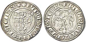 NAPOLI.  Carlo II d’Angiò, 1285-1309.   ... 