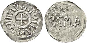 PAVIA.  Lotario I Imperatore, 840-855.   ... 