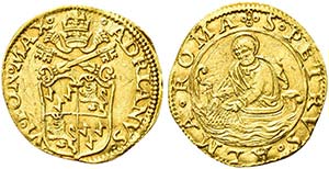 ROMA.  Adriano VI (Adriaan Florensz), ... 