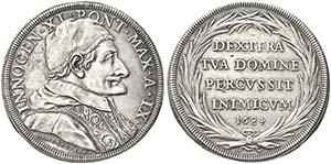 ROMA.  Innocenzo XI (Benedetto Odescalchi), ... 
