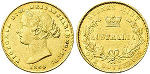 AUSTRALIA.  Regina Vittoria, 1837-1901.   ... 
