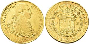 MESSICO.  Carlo IV di Spagna, 1788-1808.   ... 