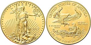 USA.  Federazione.   50 Dollari 1981 ... 