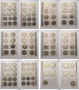  Collezione di monete in argento, in ... 