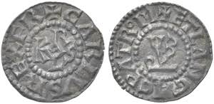 RAVENNA - Carlo Magno, 768-814 Denaro. Ag - ... 