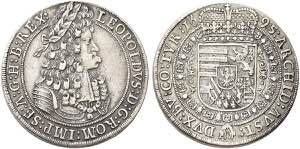 AUSTRIA - Leopoldo I, 1657-1705. Tallero ... 