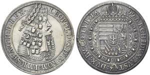 AUSTRIA - Leopoldo I, 1657-1705. Tallero ... 