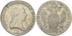 AUSTRIA - Francesco I, 1804-1835. Tallero ... 