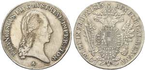 AUSTRIA - Francesco I, 1804-1835. 1/2 ... 
