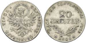 AUSTRIA - Francesco I, 1804-1835. 20 Kreuzer ... 