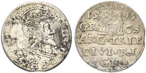 POLONIA - Sigismondo III, 1567-1632. 3 ... 