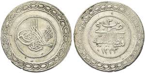 TURCHIA - Mahmud II, 1808-1839. 5 Kurush ... 