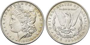 USA - Federazione. Dollaro 1887 O (New ... 