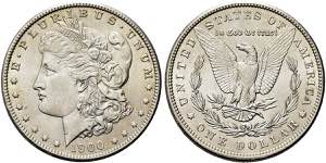 USA - Federazione. Dollaro 1900. Ag - gr. ... 